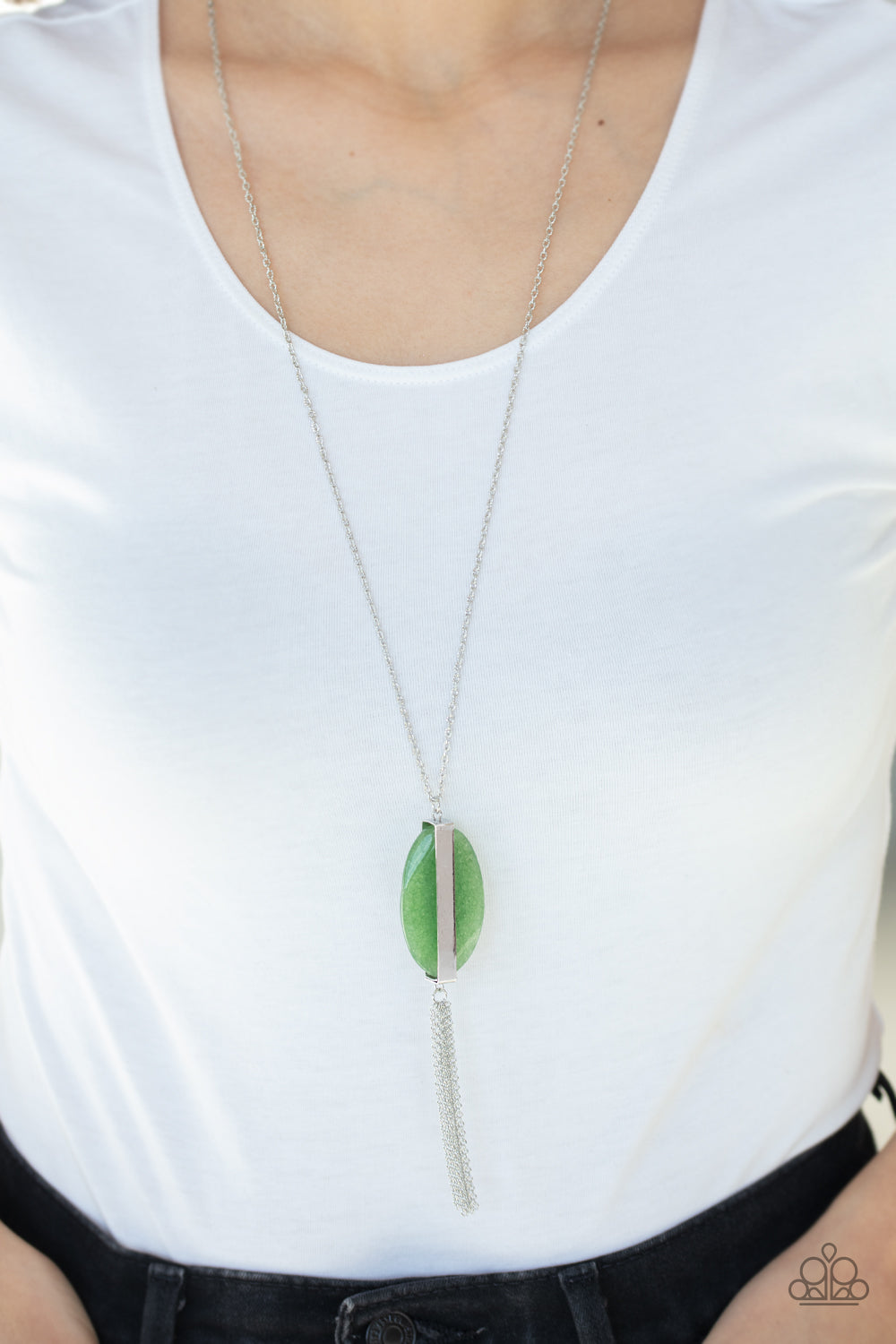 Tranquility Trend - Green Necklace - Paparazzi