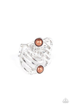 Load image into Gallery viewer, Dancing Diamonds - Brown Ring - Paparazzi