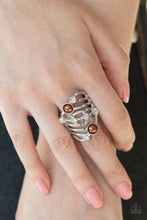 Load image into Gallery viewer, Dancing Diamonds - Brown Ring - Paparazzi