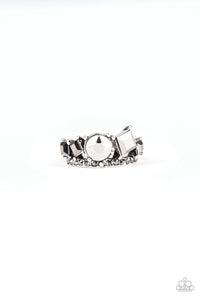 Champion Couture - Silver Ring - Paparazzi