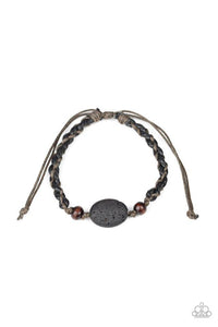 On The Home Front - Black Bracelet - Paparazzi