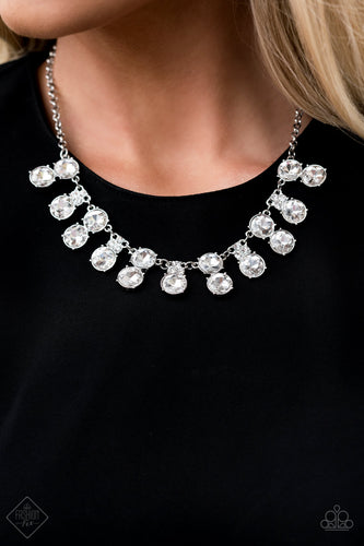 Top Dollar Twinkle - White Necklace - Paparazzi