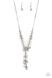 Iridescent Illumination - Silver Necklace - Paparazzi