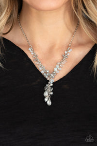 Iridescent Illumination - Silver Necklace - Paparazzi