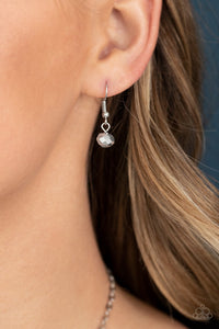 Iridescent Illumination - Silver Necklace - Paparazzi