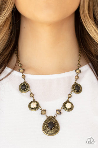 Mayan Magic - Multi Necklace - Paparazzi