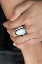 Load image into Gallery viewer, For ETHEREAL! - White Ring - Paparazzi
