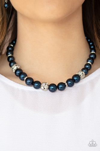 Rich Girl Refinement - Blue Necklace - Paparazzi
