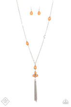 Load image into Gallery viewer, Eden Dew - Orange Necklace - Paparazzi