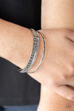 Load image into Gallery viewer, Flawless Flaunter - Silver Bracelet - Paparazzi