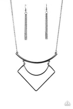 Load image into Gallery viewer, Egyptian Edge - Black Necklace - Paparazzi