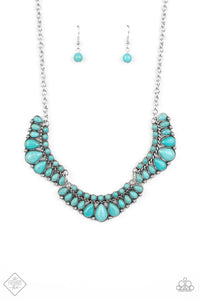 Naturally Native - Blue Necklace - Paparazzi