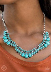 Naturally Native - Blue Necklace - Paparazzi