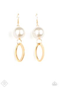 Big Spender Shimmer - Gold Earrings - Paparazzi