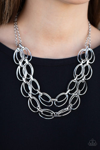 Status Quo - Silver Necklace - Paparazzi