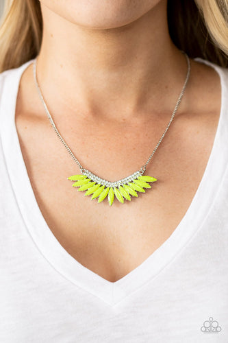 Extra Extravaganza - Yellow Necklace - Paparazzi