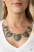 Load image into Gallery viewer, Garden Pixie - Silver Necklace - Paparazzi