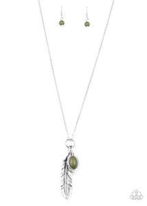 Sahara Quest - Green Necklace - Paparazzi