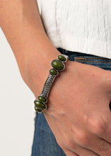 Load image into Gallery viewer, Instant Zen - Green Bracelet - Paparazzi