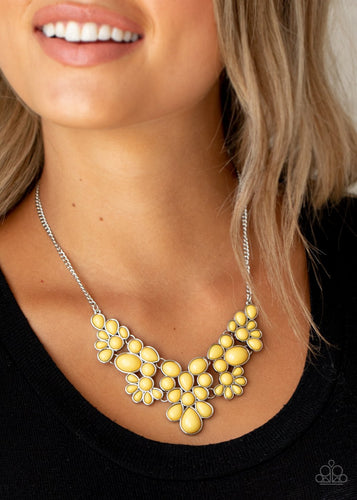 Bohemian Banquet - Yellow Necklace - Paparazzi