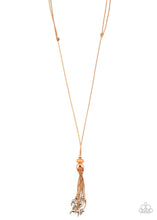 Load image into Gallery viewer, Ocean Child - Orange Necklace - Paparazzi