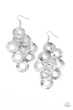 Load image into Gallery viewer, Scattered Shimmer - Silver Earrings - Paparazzi
