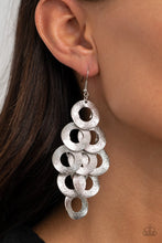 Load image into Gallery viewer, Scattered Shimmer - Silver Earrings - Paparazzi