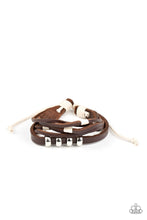 Load image into Gallery viewer, Solo Quest - Brown Bracelet - Paparazzi