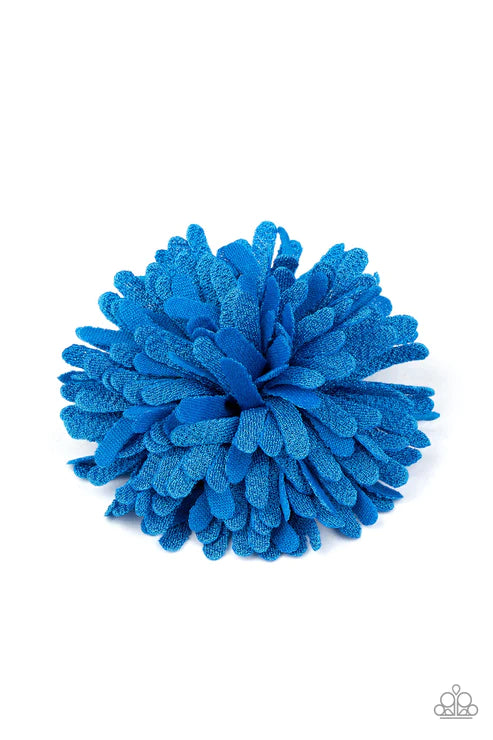 Neon Garden - Blue Hair Clip - Paparazzi