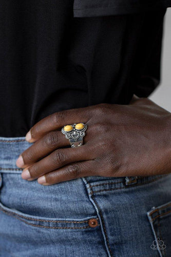 Eco Essence - Yellow Ring - Paparazzi
