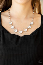 Load image into Gallery viewer, Star Quality Sparkle - White Necklace - Paparazzi