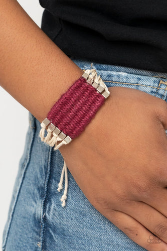 Beachology - Red Bracelet - Paparazzi