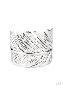 Where There's a QUILL, There's a Way - Silver Bracelet - Paparazzi