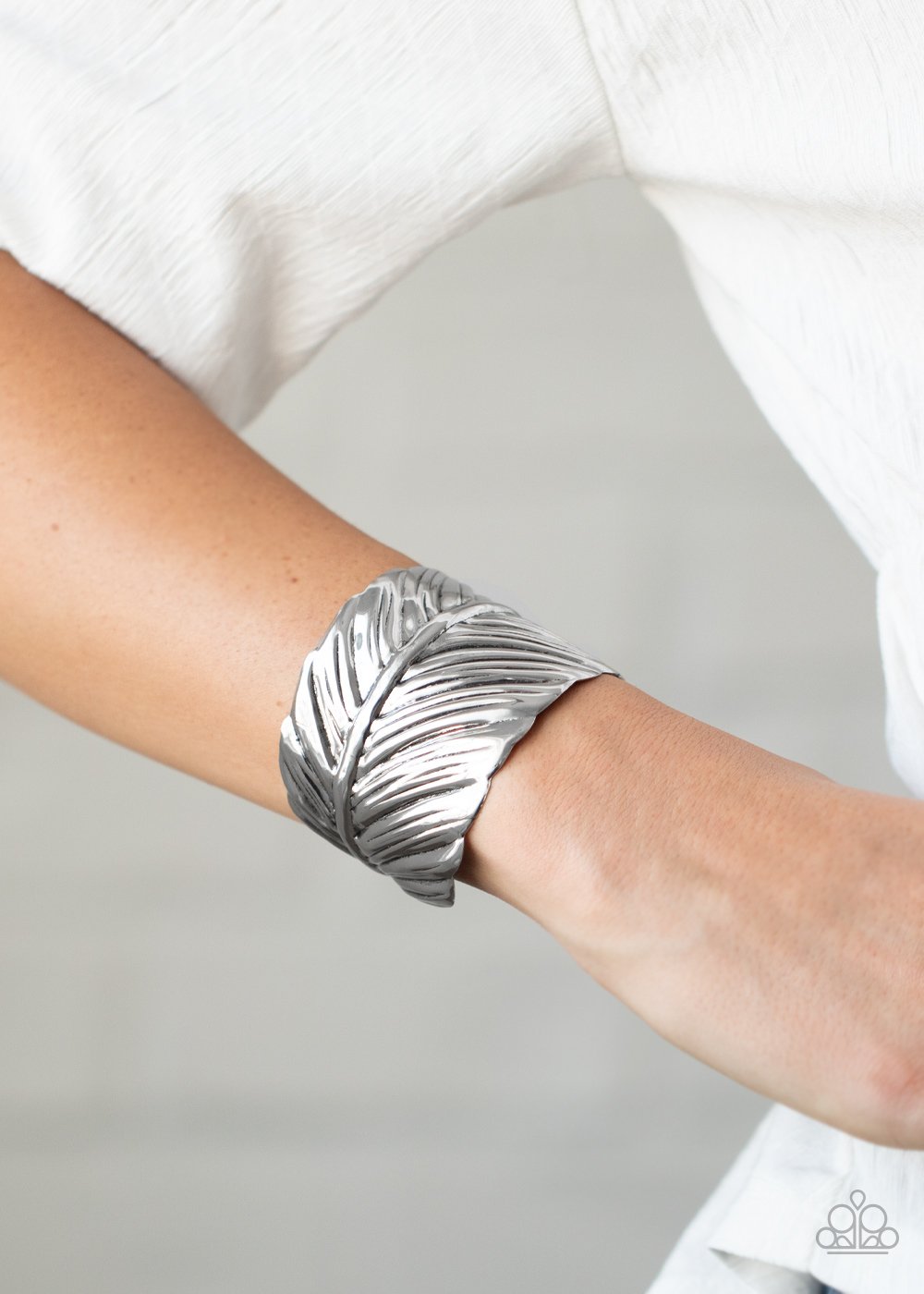 Where There's a QUILL, There's a Way - Silver Bracelet - Paparazzi
