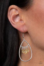 Load image into Gallery viewer, Shimmer Advisory - Yellow Earrings - Paparazzi