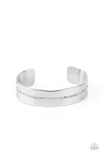 Raw Razzle - White Bracelet - Paparazzi