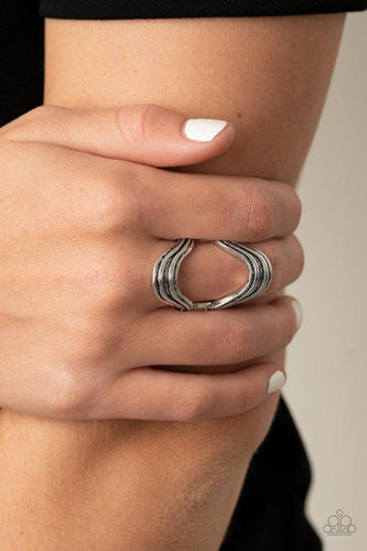Keep An Open Mind - Silver Ring - Paparazzi