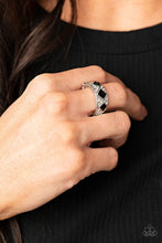 Load image into Gallery viewer, New Age Nouveau - Black Ring - Paparazzi