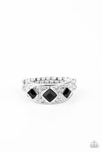 Load image into Gallery viewer, New Age Nouveau - Black Ring - Paparazzi