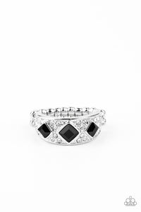 New Age Nouveau - Black Ring - Paparazzi