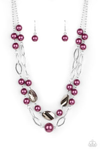 Fluent In Affluence - Purple Necklace - Paparazzi