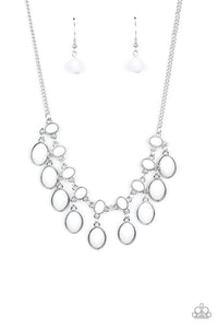 Lady of the POWERHOUSE - White Necklace - Paparazzi