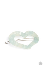 Load image into Gallery viewer, HEART Not to Love - Blue Hair Clip - Paparazzi