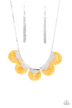 Load image into Gallery viewer, Mermaid Oasis - Yellow Necklace - Paparazzi