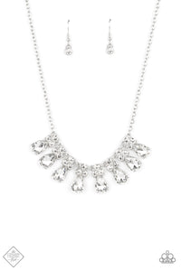 Sparkly Ever After - White Necklace- Paparazzi