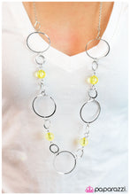 Load image into Gallery viewer, Lets Start At the Very Beginning - Yellow Necklace - Paparazzi