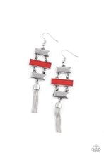 Load image into Gallery viewer, Mind, Body, and SEOUL - Red Earrings - Paparazzi