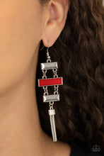 Load image into Gallery viewer, Mind, Body, and SEOUL - Red Earrings - Paparazzi