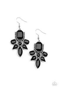 Vacay Vixen - Black Earrings - Paparazzi