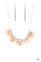 Load image into Gallery viewer, Mermaid Oasis - Orange Necklace - Paparazzi